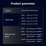 Lexar SD-800X Pro High Speed SD Card SLR Camera Memory Card, 32GB, 64GB