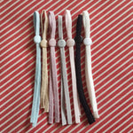 20pcs Adjustable Elastic Band Mask Rope, Random Color Delivery, Elastic Band Mask Rope