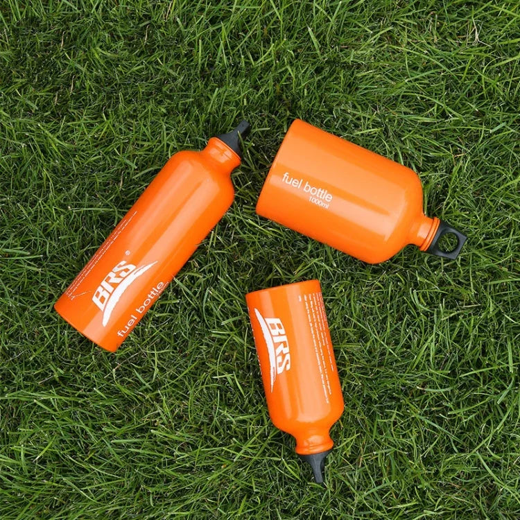 BRS Outdoor Fuel Portable Aluminum Alloy Oil Bottle, 750 ML, 1000 ML, 530 ML