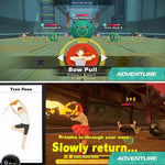Game Fitness Ring Sports Fitness Ring + Leg Strap For Nintendo NS