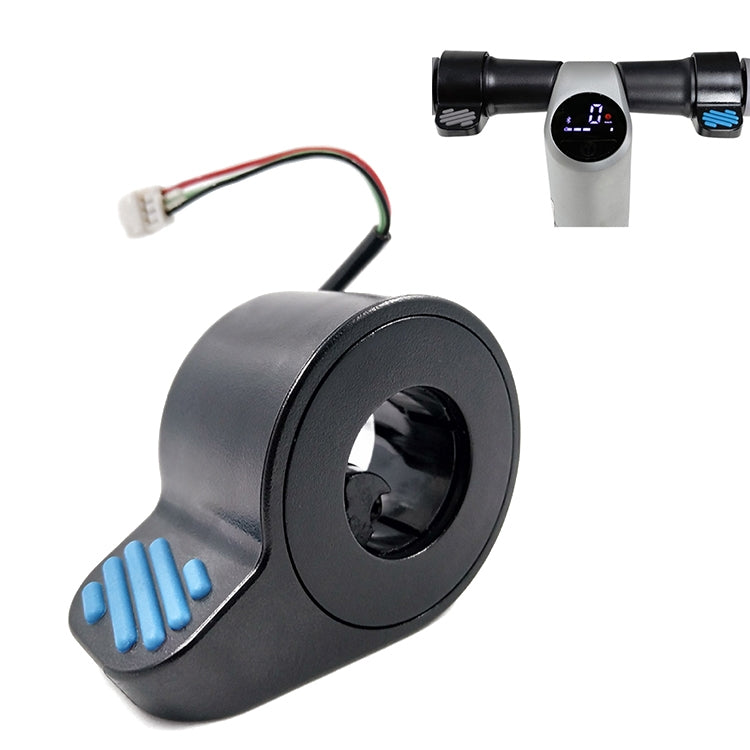 For Ninebot ES1 / ES2 / ES3 / ES4 Scooter Accessories Finger Dial Throttle, Blue