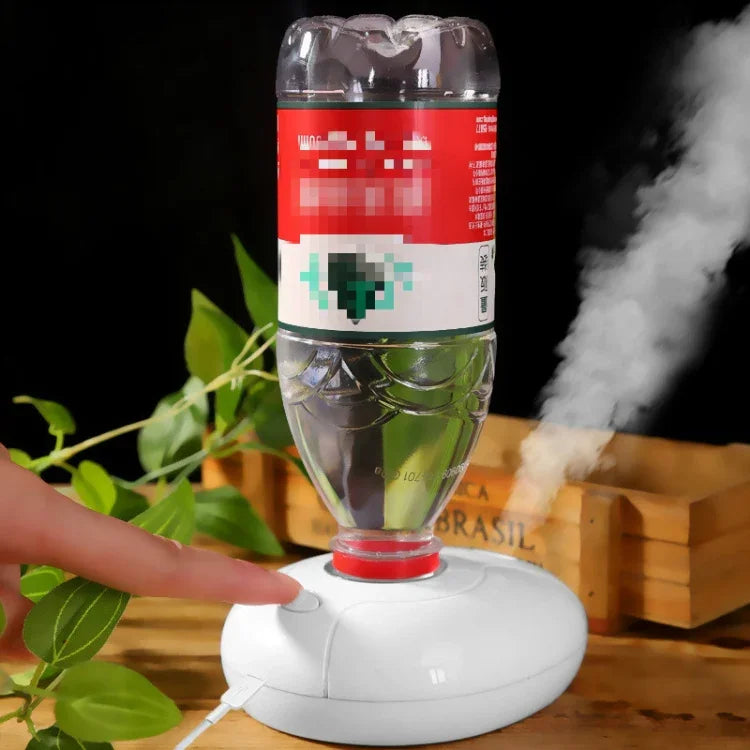 Portable Mini Ultrasonic Desktop Air Humidifier USB Household Mineral Water Bottle Humidifier, Air Humidifier