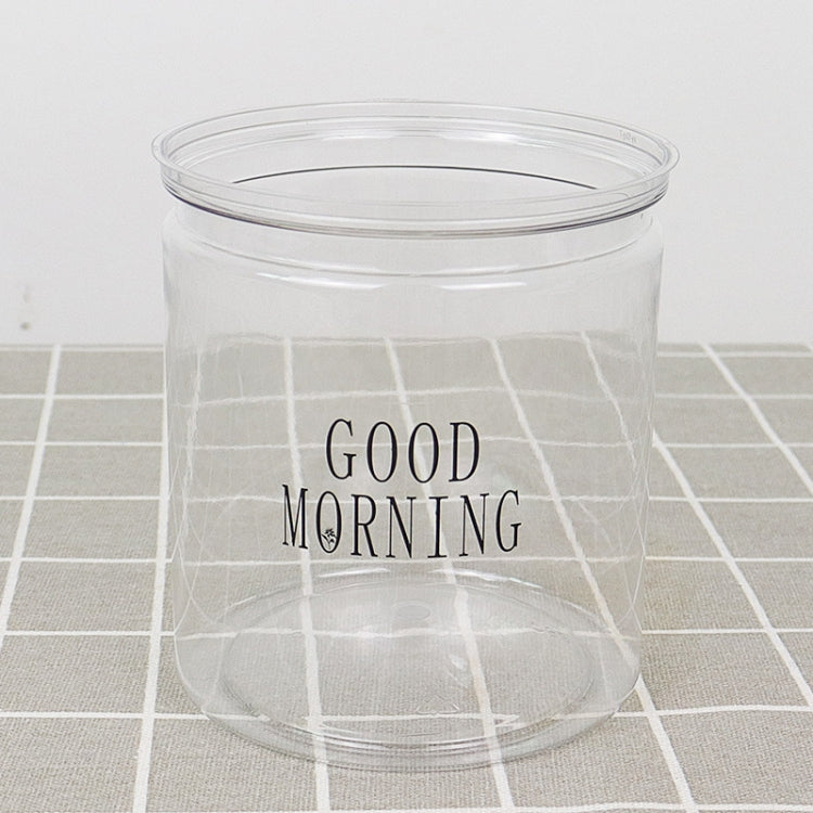 Automatic Water Absorption Hydroponic Pot Succulent Plant Flower Pot, Transparent With Words