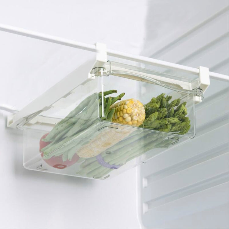 Refrigerator Storage Box Drawer Type Square Household Multifunctional Food Preservation Box, 1 Egg Box, 1 Fresh Box, 2 Egg Box, 2 Fresh Box, 1 Egg Box + 1 Fresh Box, 1 Box Without Hook