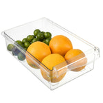 Refrigerator Storage Box Drawer Type Square Household Multifunctional Food Preservation Box, 1 Egg Box, 1 Fresh Box, 2 Egg Box, 2 Fresh Box, 1 Egg Box + 1 Fresh Box, 1 Box Without Hook