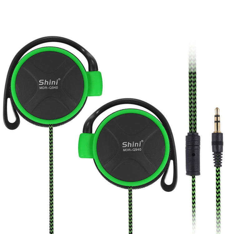 Shini Q940 3.5mm Super Bass EarHook Earphone for Mp3 Player Computer Mobile