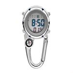 Mountain Climbing Watch Multifunctional Stainless Steel Hook Watch, Stainless Steel Hook Watch(Orange), Stainless Steel Hook Watch(Blue), Stainless Steel Hook Watch(Yellow), Stainless Steel Hook Watch(Red)