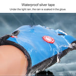 Cycling Gloves Full Finger Neoprene PU Breathable Leather Warm Winter Outdoor Sports Gloves, L, XL, M