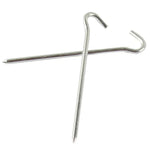 10pcsTent pegs Aluminum Alloy Tent nail Tent Stake Nails Ground Pin Camping Hiking Outdoor Tool inflatable tent Accessories
