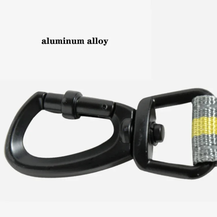 Dog Outdoor Anti-Scourge Traction Rope Nylon Reflective Elastic Stretch Dog Walking Rope, Elastic Stretch Yellow, Elastic Stretch Green