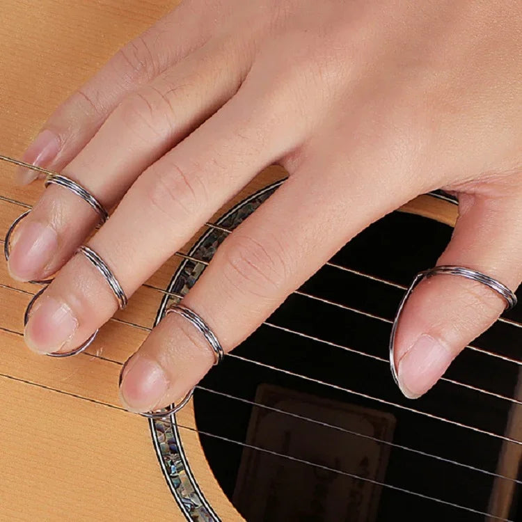 Metal Spring Ring Pick for Guitar, Metal Spring Ring Pick