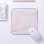 Office Desk Mat Marble Pattern Desk Organizer School Supplies Mouse Desk Tools