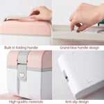Multifunctional Household Dustproof Family Safety Emergency Storage Box Double-layer Medicine Case, S, L