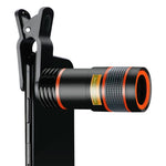12X Telephoto Telescope Camera Zoom Mobile Phone External Lens
