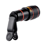 12X Telephoto Telescope Camera Zoom Mobile Phone External Lens