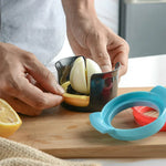 2 PCS 3 in 1 Egg Cutter Kitchen Tools, Egg Slicer 1
