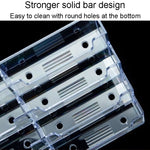 Acrylic Transparent Name Card Holder Desktop Showcase, Card Holder
