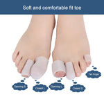 5 Sets Corn Toe Cover Finger Toe Care Set Color Random Delivry, Closed, Open, Tail Finger, Closed S, Closed L, Open S, Open L, Thickened Tail Finger