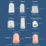 5 Sets Corn Toe Cover Finger Toe Care Set Color Random Delivry, Closed, Open, Tail Finger, Closed S, Closed L, Open S, Open L, Thickened Tail Finger