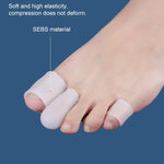 5 Sets Corn Toe Cover Finger Toe Care Set Color Random Delivry, Closed, Open, Tail Finger, Closed S, Closed L, Open S, Open L, Thickened Tail Finger