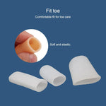 5 Sets Corn Toe Cover Finger Toe Care Set Color Random Delivry, Closed, Open, Tail Finger, Closed S, Closed L, Open S, Open L, Thickened Tail Finger