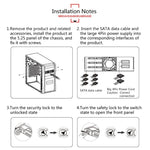 OImaster MR-6601 Six-Bay Optical Drive Hard Disk Box, MR-6601