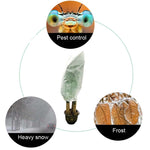 2 PCS Plant Freeze-Proof Cover  Autumn And Winter Cold-Proof Tree Cover Non-Woven Plant Antifreeze Bag, 0.8mx1.2m, 0.6mx0.8m, 1.2x1.8m, 0.8mx1m