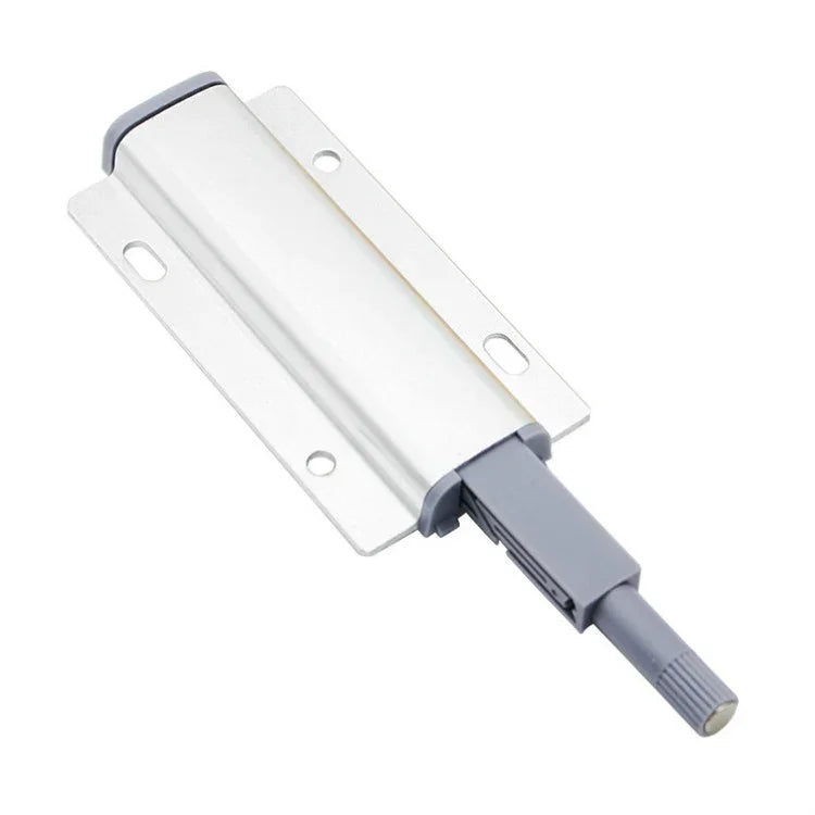 3 PCS Aluminum Alloy Bouncer Free Handle Push-Pull Cabinet Wardrobe Door Drawer Bouncer, Gold, Silver