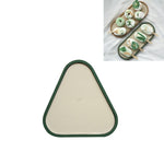 Desktop Shallow Storage Tray Sundries Tray Jewelry Display Tray, , Oval (Warm Brown), , Triangle (Warm Brown), , Round (Warm Brown), , Oval (Dark Green), , Triangle (Dark Green), , Round (Dark Green), , Oval (Green Lotus), , Triangle (Green Lotus)     ...