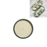 Desktop Shallow Storage Tray Sundries Tray Jewelry Display Tray, , Oval (Warm Brown), , Triangle (Warm Brown), , Round (Warm Brown), , Oval (Dark Green), , Triangle (Dark Green), , Round (Dark Green), , Oval (Green Lotus), , Triangle (Green Lotus)     ...