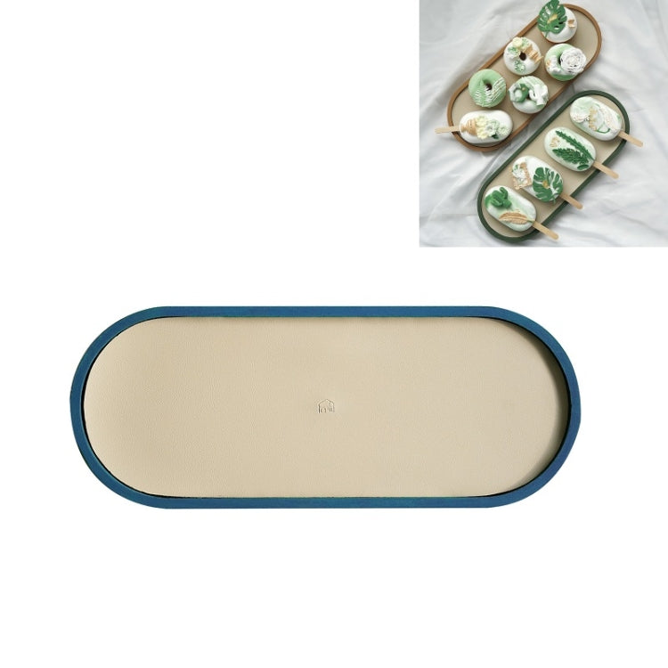 Desktop Shallow Storage Tray Sundries Tray Jewelry Display Tray, , Oval (Warm Brown), , Triangle (Warm Brown), , Round (Warm Brown), , Oval (Dark Green), , Triangle (Dark Green), , Round (Dark Green), , Oval (Green Lotus), , Triangle (Green Lotus)     ...