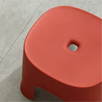 Household Bathroom Row Stools Plastic Stools Thickened Low Stools Square Stools Small Benches, Maple Yellow Children, Retro Red Children, Light Green Children, Black Children, Pink Adult, Maple Yellow Adult, Milk White Adult, Black Adult