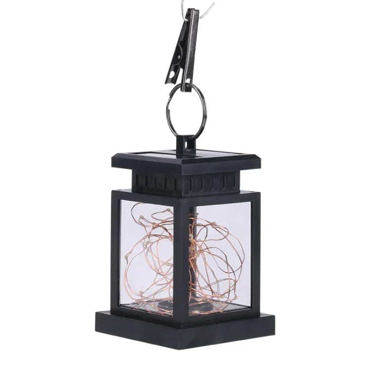 Solar Copper Wire Candle Light Outdoor Garden Waterproof Landscape Decorative Lawn Light, Copper Wire / Warm Light