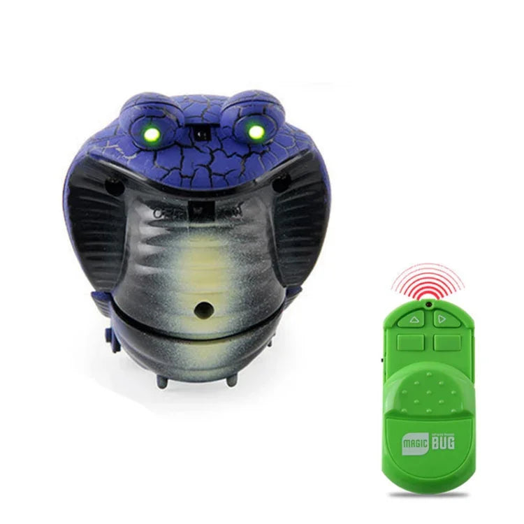 7702 Infrared Remote Control Simulation Cobra Tricky Toy, Cobra (Gray), Cobra (Purple)