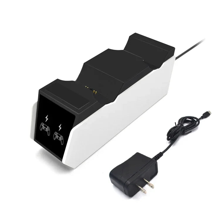 iPega SND-462 Handle Contact Double Charger Game Handle Charger For PS5, SND-462(US Plug), SND-462((EU Plug)