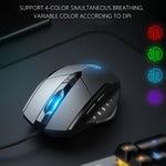 Inphic PW1 Game Mute Macro Definition Illuminated Wired Mouse, Cable Length: 1.5m, Mute Black Business Version, Mute Black Game Version, Mute Titanium Gray Game Version