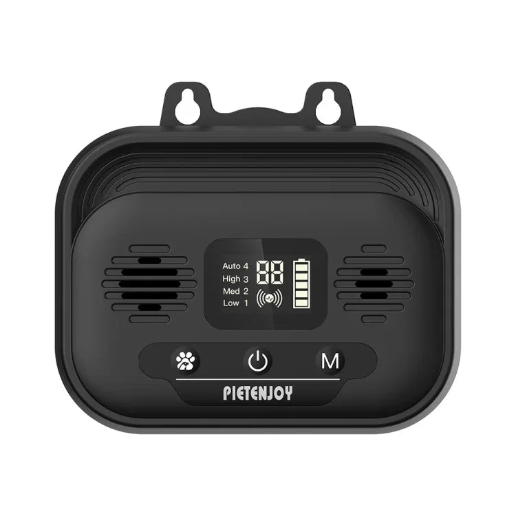 Pet Products Ultrasonic Bark Stopper Dog Trainer Indoor And Outdoor Dog Repeller, Black Smart Edition
