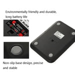 Small Kitchen Food Scale Stainless Steel Electronic Kitchen Scale, 5kg/1g (Black), 10kg/1g (Black), 5kg/1g (White), 10kg/1g (White)