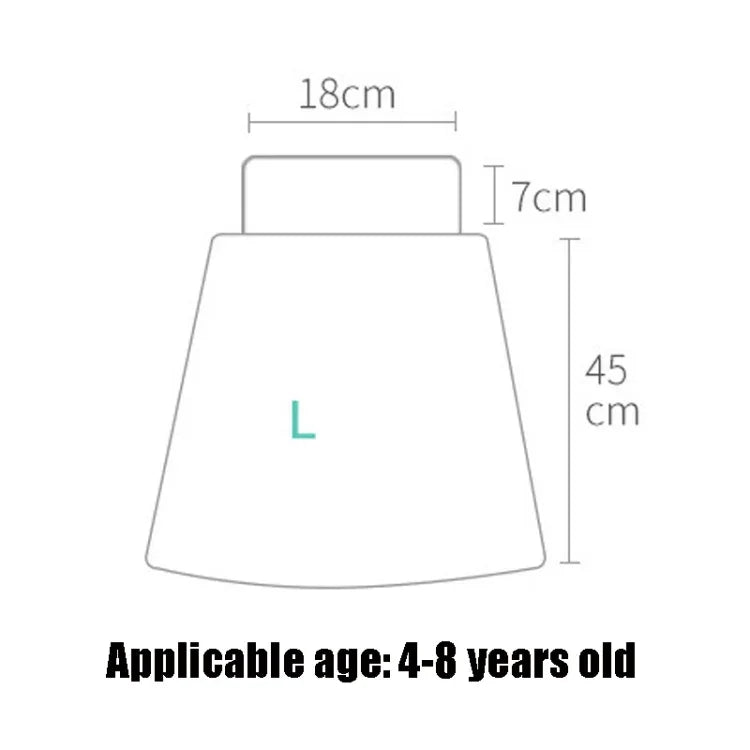 Baby Water-Proof And Leak-Proof Cloth Diapers Children Washable Cotton Cloth Bed-Wetting Skirt Pants, L