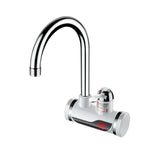 Kitchen Instant Electric Hot Water Faucet Hot & Cold Water Heater EU Plug, Lamp Display Lower Water Inlet, Lamp Display Side Water Inlet, Lamp Display Leakage Protection Lower Water Inlet, Lamp Shows Leakage Protection Side Water Inlet                 ...