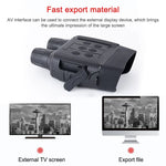 Outdoor HD Binoculars With WIFI Detection & Shooting Infrared Night Vision Device, NV3182