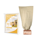 2 PCS Winter Plant Freeze Protection Cover Non-Woven Anti-Bacterial Tree Cover, 100x80cm Shrink Buckle, 180x120cm Zipper