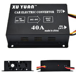 XUYUAN 480W Step-Down Converter 24V to 12V 40A Automotive DC Power Buck Converter, 480W 24V to 12V