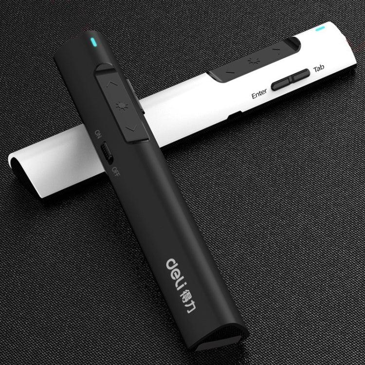 Deli 2.4G Flip Pen Business Presentation Remote Control Pen, 2801 Black (Red Light), 2801 White (Red Light), 2801G Black (Green Light), 2801G White (Green Light), TM2801 Black (Red Light), TM2801 White (Red Light)