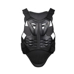 SULAITE Roller Skating Motorcycle Back Protector Spine Protection Sports Protective Gear Racing Vest, Size:, L, XL