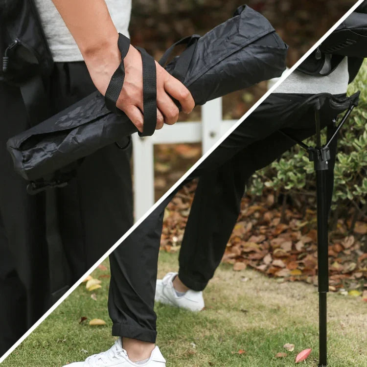 Outdoor Folding Stool Portable Queuing Seat Fishing Mazza Telescopic Folding Stool, Folding Stool