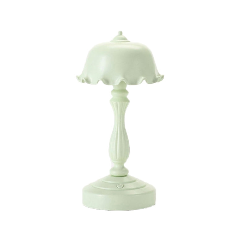 Retro Charging Table Lamp Bedroom Bed LED Eye Protection Light, LD05 Lotus Gray Green, LD05 Lotus Rose Red, LD05 Lotus Light Green, LD05 Lotus White, LD05 Lotus Pink, LD05 Lotus Light Blue, LD05 Lotus Yellow, LD05 Lotus Gray Blue                       ...