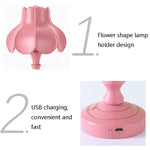 Retro Charging Table Lamp Bedroom Bed LED Eye Protection Light, LD05 Lotus Gray Green, LD05 Lotus Rose Red, LD05 Lotus Light Green, LD05 Lotus White, LD05 Lotus Pink, LD05 Lotus Light Blue, LD05 Lotus Yellow, LD05 Lotus Gray Blue                       ...