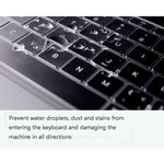 0.13mm Transparent TPU Laptop Keyboard Protective Film, For MacBook Air 13.3 inch A1369 & A1466, For MacBook Pro 13.3 inch A1706 & A1989 & A2159 (with Touch Bar), For MacBook Pro 15.4 inch A1707 & A1990 (with Touch Bar)