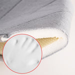 Non Slip Water Absorption Rug Bathroom Mat Shaggy Memory Foam Kitchen Door Floor Mat, 40X60CM